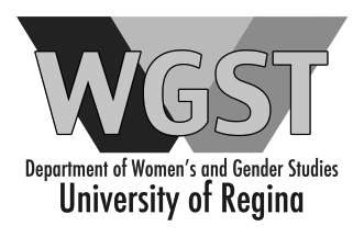 Department of Women's and Gender Studies - University of Regina